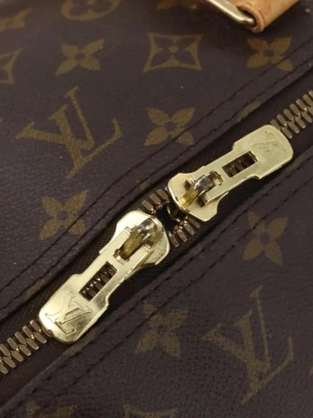 LOUIS VUITTON Monogram Keepall 60 Boston Bag M41422 LV Auth ka2464